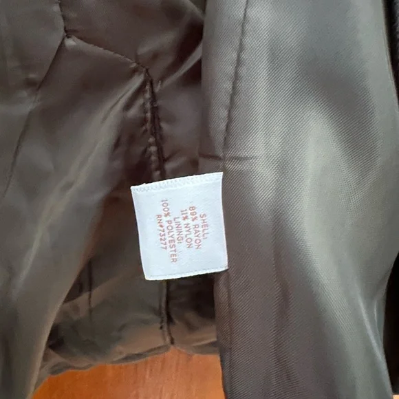 Olive green Lauren Conrad blazer, size XXL - Picture 4 of 4